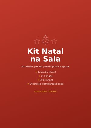 Página do Kit Natal na Sala